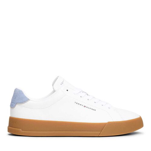 Tommy Hilfiger Leather Court Trainers